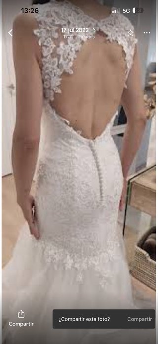 Vestido de Novia Sirena Sin Estrenar
