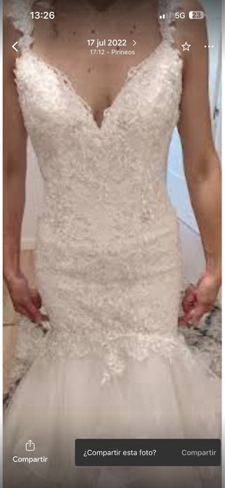 Vestido de Novia Sirena Sin Estrenar