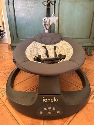 Hamaca Lionelo bebé mecedora música y mando