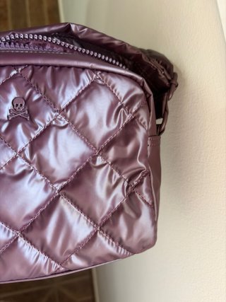 Bolso Scalpers acolchado color tinto a estrenar