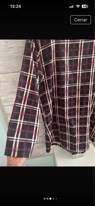 Vestido de cuadros talla M