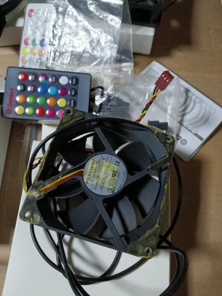 Lote ventiladores PC Nfortec, Foxconn...