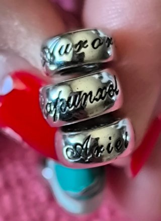 6 Charms Pandora Vestidos Princesas Disney