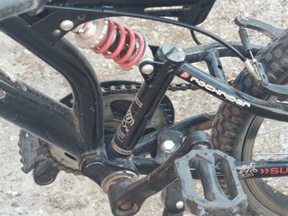 Bicicleta infantil Decathlon 20 doble suspensión