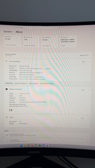 Dell G15 5515 RTX 3050 Ti