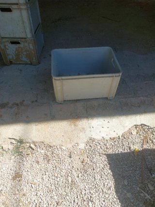 Caja de resina dura resistente