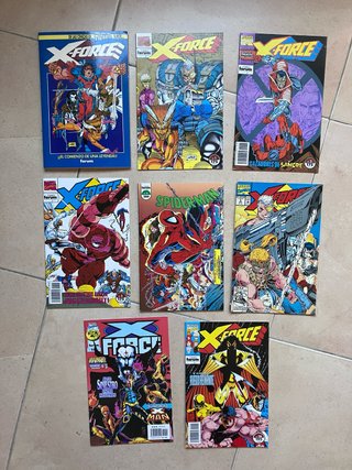 Lote de cómics de X-Force Vol 1