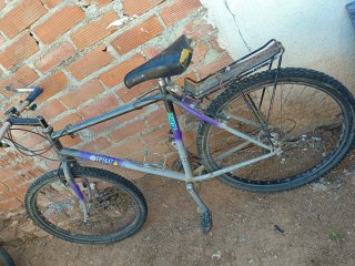 Bicicleta Orbea con portaequipajes
