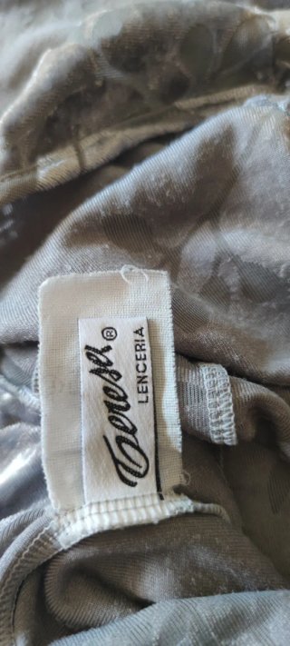 Camisón largo estampado floral