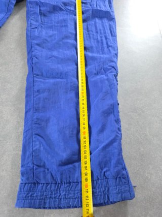 Adidas Vintage Baggy Y2K Trackpants Blu