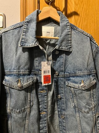 Chaqueta tejana MNG Talla M Nueva con Etiquetas