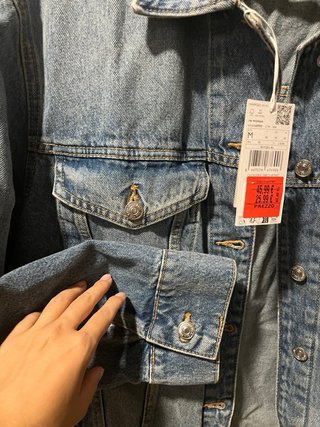 Chaqueta tejana MNG Talla M Nueva con Etiquetas