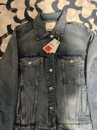 Chaqueta tejana MNG Talla M Nueva con Etiquetas