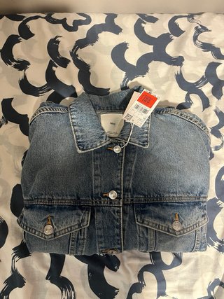 Chaqueta tejana MNG Talla M Nueva con Etiquetas