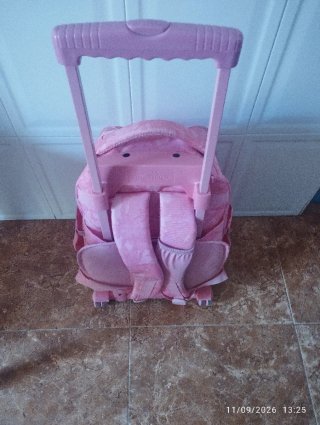 Mochila Totto Rosa Estampada