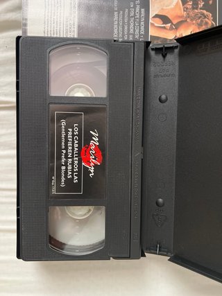 Lote 8 Películas VHS Marilyn Monroe Colección