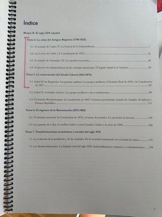 Pack de 3 libros del temario de Historia de España
