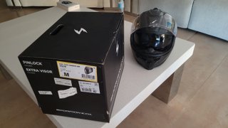 Casco Moto Scorpion Fibra Carbono Talla M