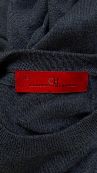 Jersey Carolina Herrera Azul Marino