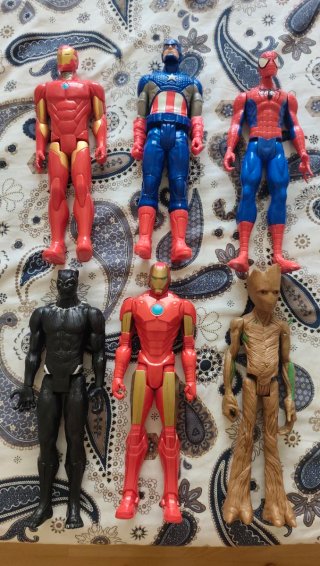 Muñecos Marvel Articulados