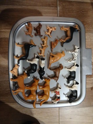 Lote 20 perros Playmobil Todos 8€