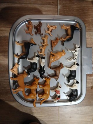 Lote 20 perros Playmobil Todos 8€