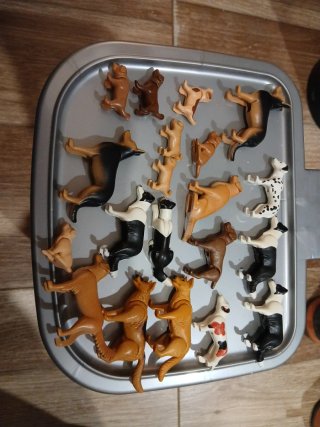 Lote 20 perros Playmobil Todos 8€