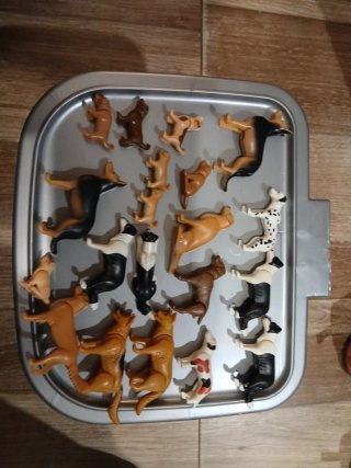 Lote 20 perros Playmobil Todos 8€