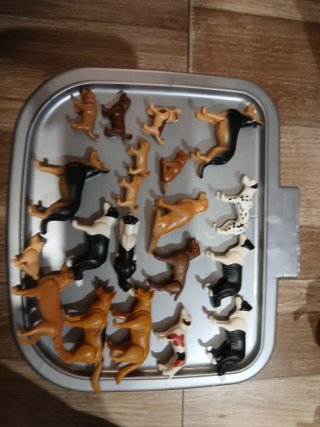 Lote 20 perros Playmobil Todos 8€