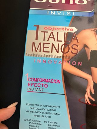Faja reductora Ouno Talla M-L sin usar
