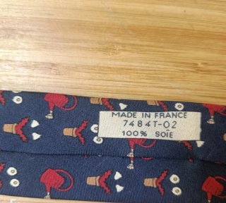 Cravatta Hermes Uomo Blu e Rossa