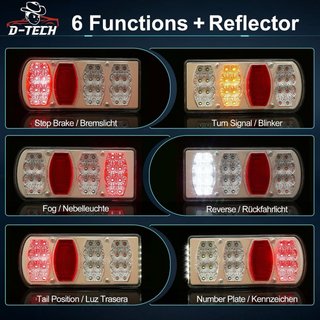NUEVO! (74€) Pilotos LED Remolque Homologados