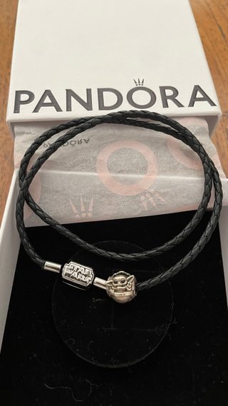 Pulsera Pandora Star Wars Ed. Limitada+charm groku
