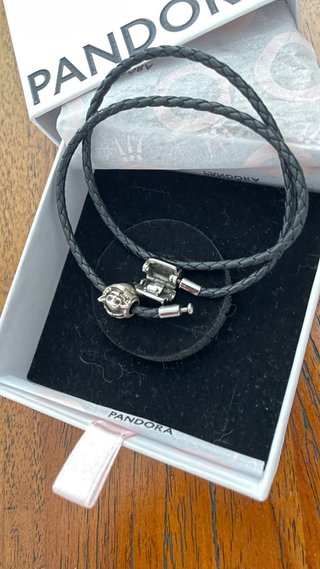 Pulsera Pandora Star Wars Ed. Limitada+charm groku