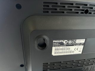 Minicadena Philips Negra/Plateada