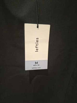 Vestido negro Lefties Talla M (38)