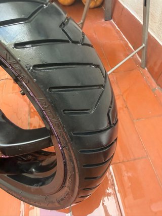Rueda trasera Yamaha Aerox Tal como se ve en fotos