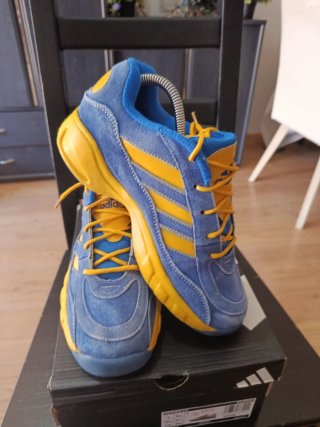 Zapatillas Adidas Azul/Amarillo Talla 42