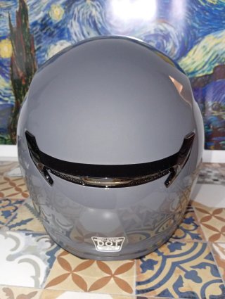 Casco Moto Integral Harley Davidson Gris