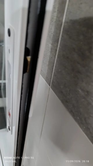 Ventana corredera aluminio climalit