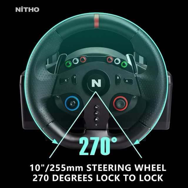 Volante Nitho Drive Pro ONE con pedales