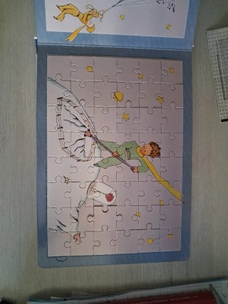 EL PRINCIPITO LIBRO PUZZLE