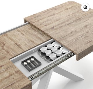 Urge.Mesa extensible Emma 140-220x90 10