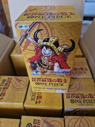 One Piece OP-17 Booster box Japonés + promo pack