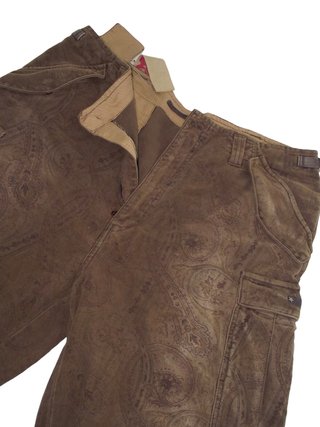Sixty Energie Pantaloni Da Uomo Marroni Dritti