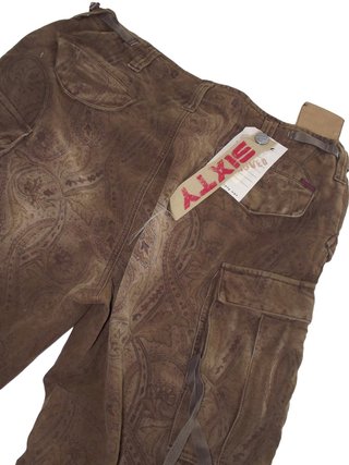 Sixty Energie Pantaloni Da Uomo Marroni Dritti
