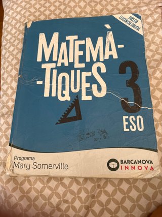 Mary Somerville 3 ESO. Matemàtiques Novetat