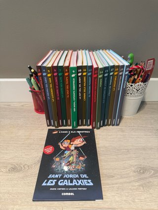 Lote libros  L’Agus i els Monstres – Combel