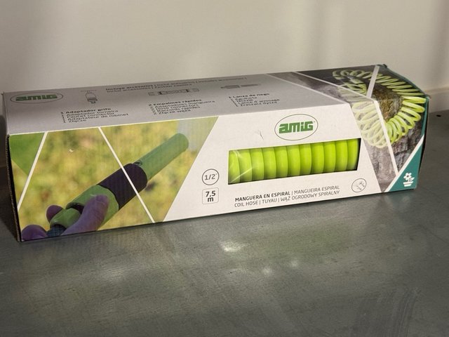 Manguera Espiral Amig 7,5 m
