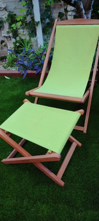 Conjunto 3 Tumbonas y mesa para jardin